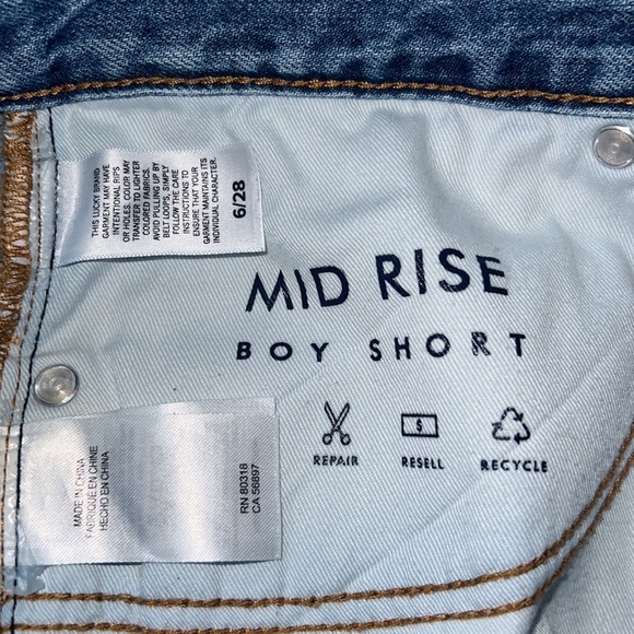 Lucky Brand Mid Rise Shorts - Picture 6 of 8